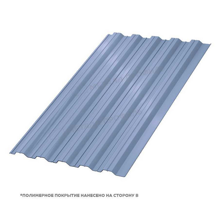 Профлист Металл Профиль НС-35 0,5 PURMAN® Galmei/Сиреневый металлик